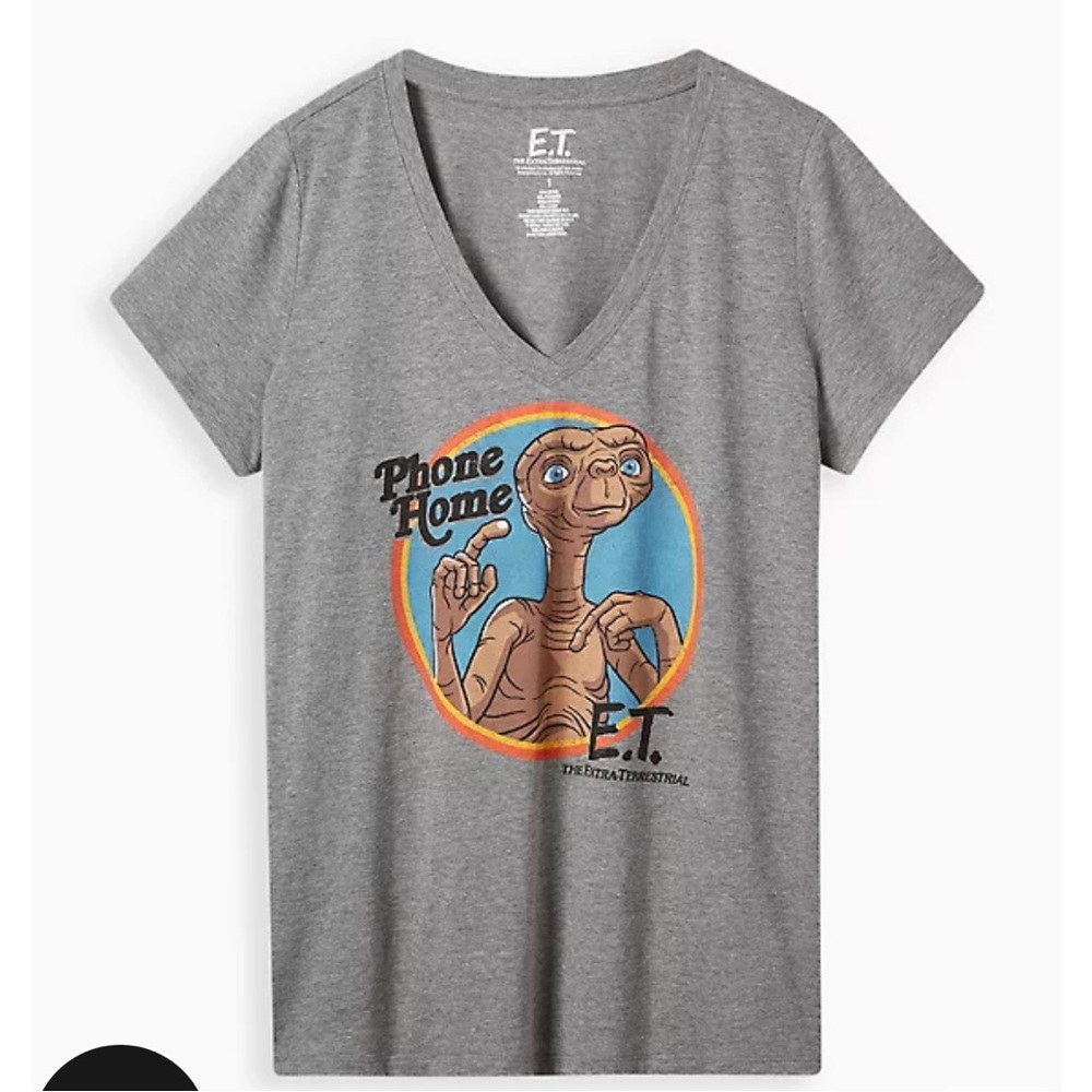 E.T. V-neck T-shirt
